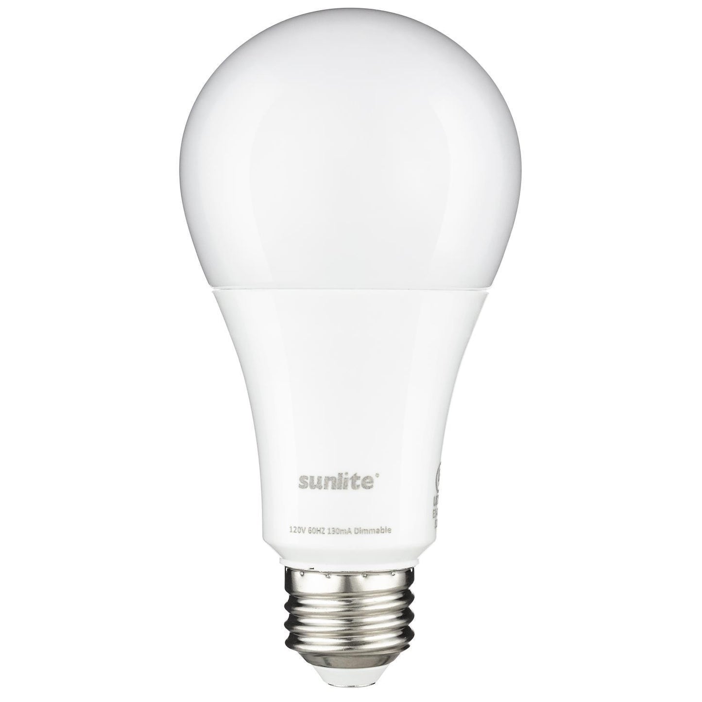 Sunlite LED A Type Household 15.5W (100W Equivalent) Light Bulb Medium (E26) Base, Warm White