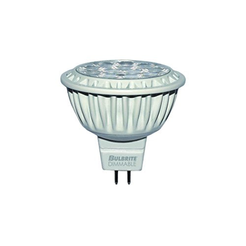 Bulbrite LED9MR16FL/830/D 9 Watt Dimmable LED MR16 Flood Bulb, 50W Halogen Equivalent, Clear/Soft White