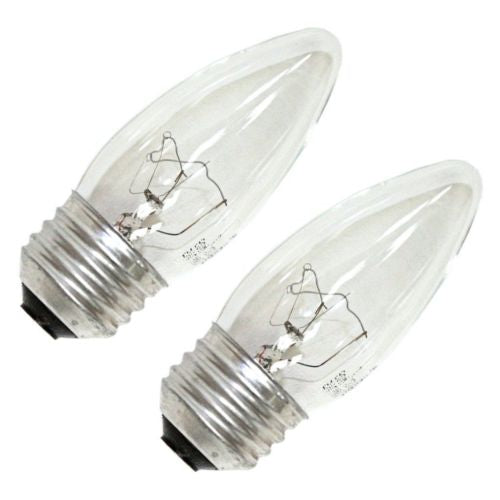 Sylvania 13442 - 60B10/BL/2PK 120V B10 Decor Torpedo Light Bulb