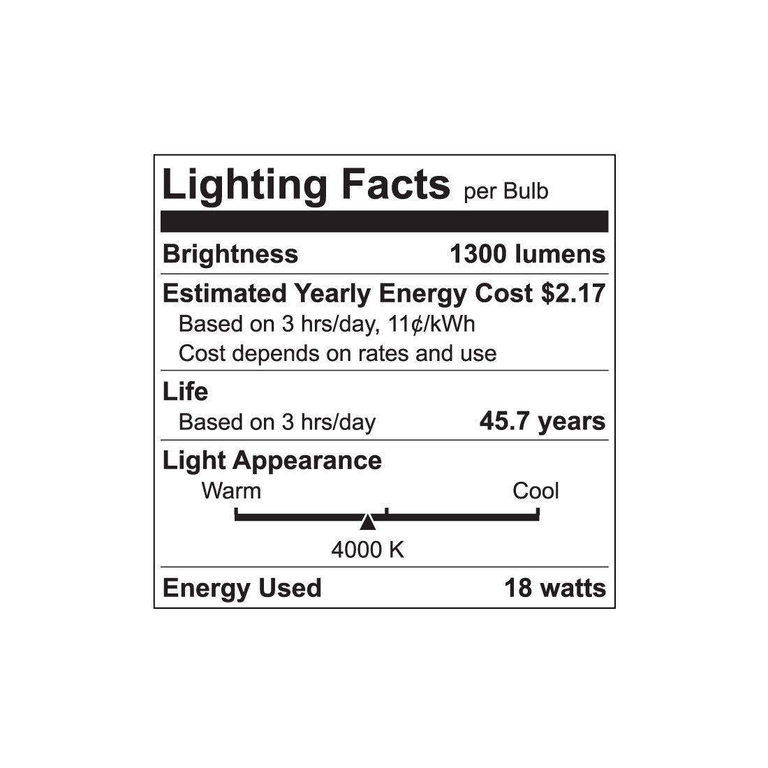 Luxrite Downlight LEDML10/18W/940/D 4000K Cool White