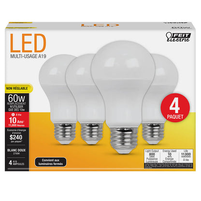 800 Lumen 2700K Non-Dimmable LED