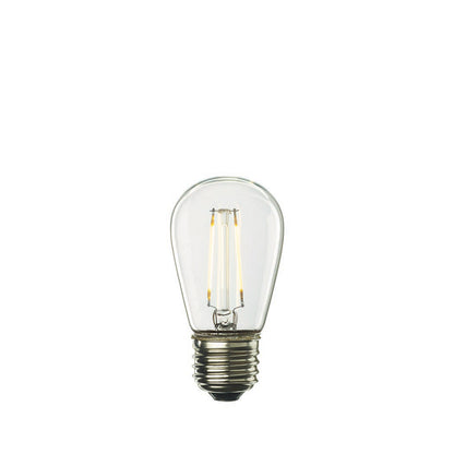 Bulbrite LED2S14/27K/FIL 2-Watt LED S14 Sign Bulb, 10W Equivalent, Medium Base, Warm White