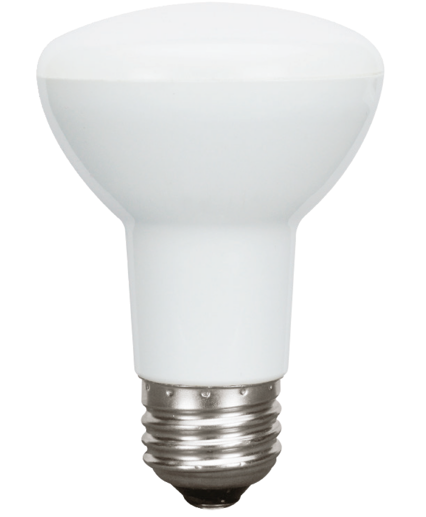 Luxrite LED BR20 Light Bulb, 6.5W, 460 Lumens, 3000K - Soft White, 80 CRI, Frosted White Finish, Dimmable, Pack of 8 (LR31841)