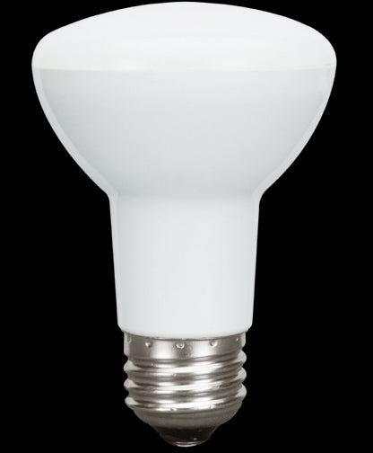 Luxrite LED BR20 Light Bulb, 6.5W, 460 Lumens, 3000K - Soft White, 80 CRI, Frosted White Finish, Dimmable (LR31841)