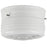 Sunlite 6" Drum Ceiling Fixture, White Finish, Semi-Frosted Glass