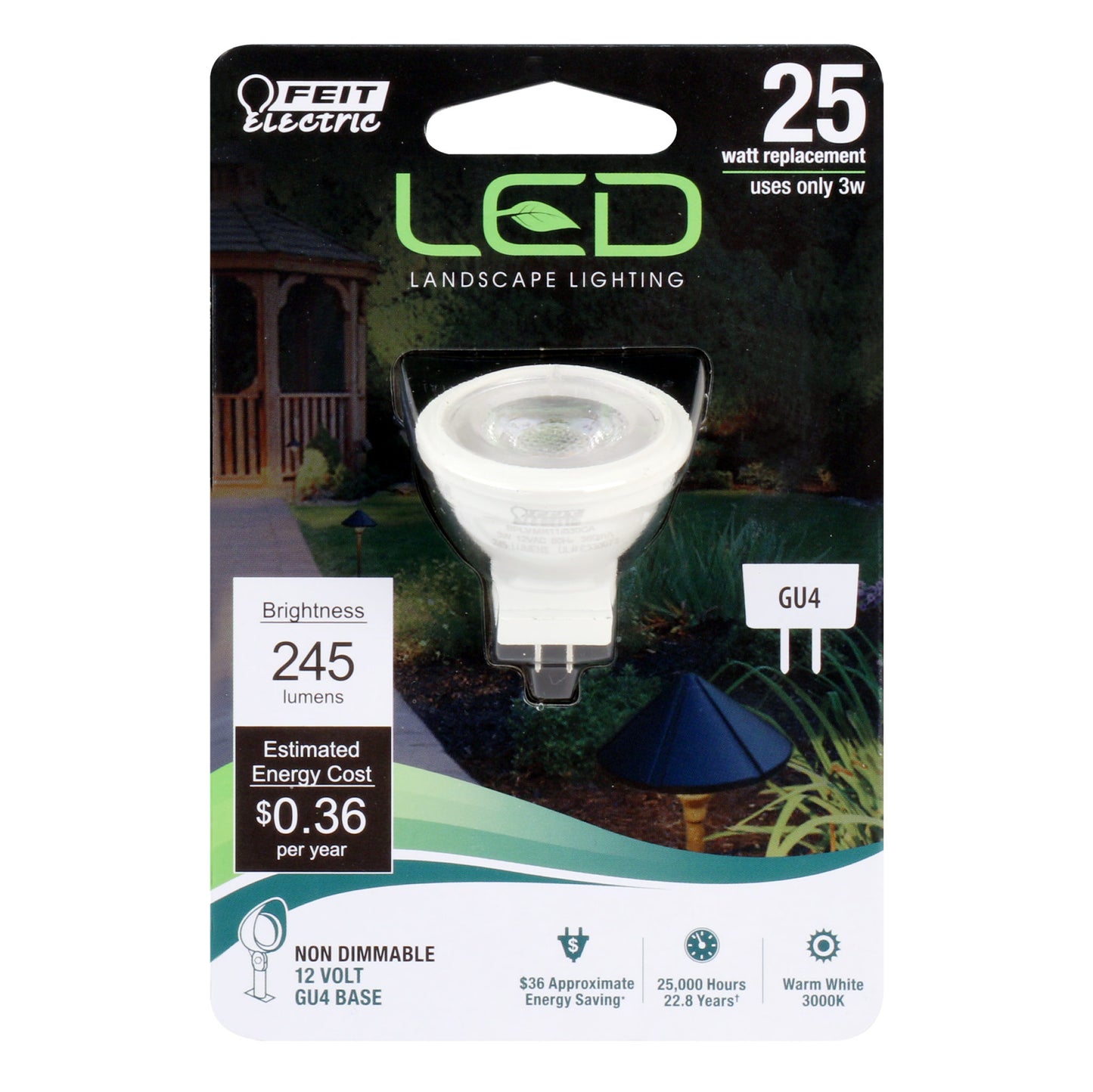 25-Watt Equivalent MR11 Warm White Landscape LED