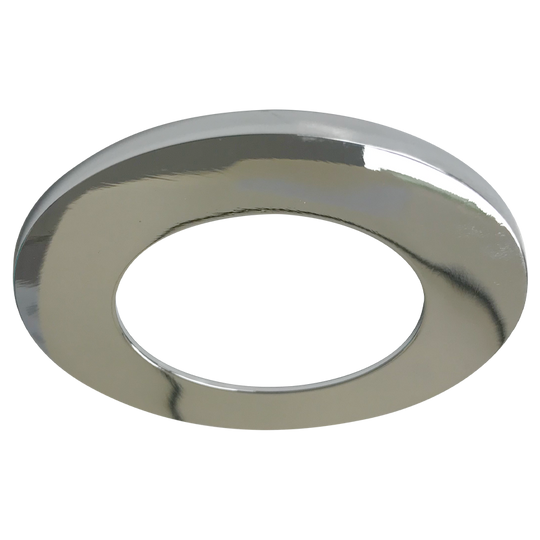 Luxrite 2" Regressed Interchangeable Canless Spotlight Round Trim Chrome Finish (LR23430)
