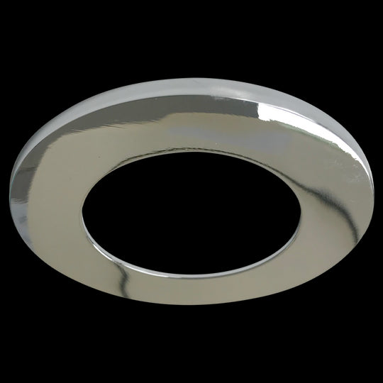 Luxrite 2" Regressed Interchangeable Canless Spotlight Round Trim Chrome Finish, Pack of 5 (LR23430)