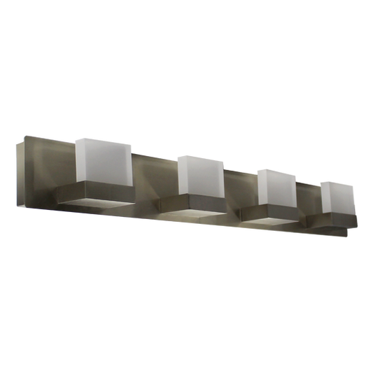WALL MOUNT VANITY FIXTURE FOUR HEAD 3CCT
