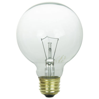 Sunlite 100 Watt G25 Globe, Medium Base, Clear