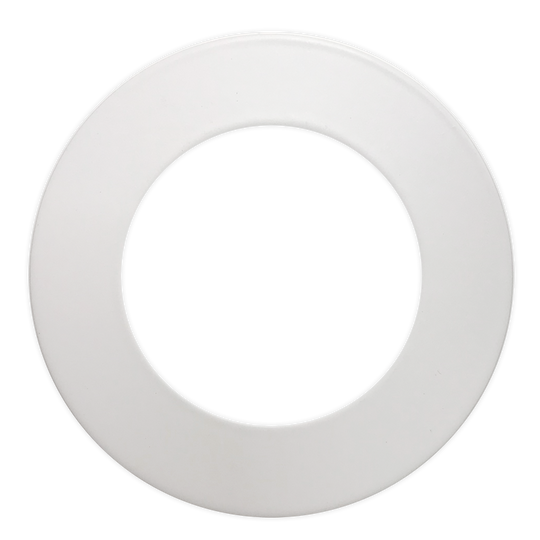 Luxrite 2" Regressed Interchangeable Canless Spotlight Round Trim White Finish (LR23434)