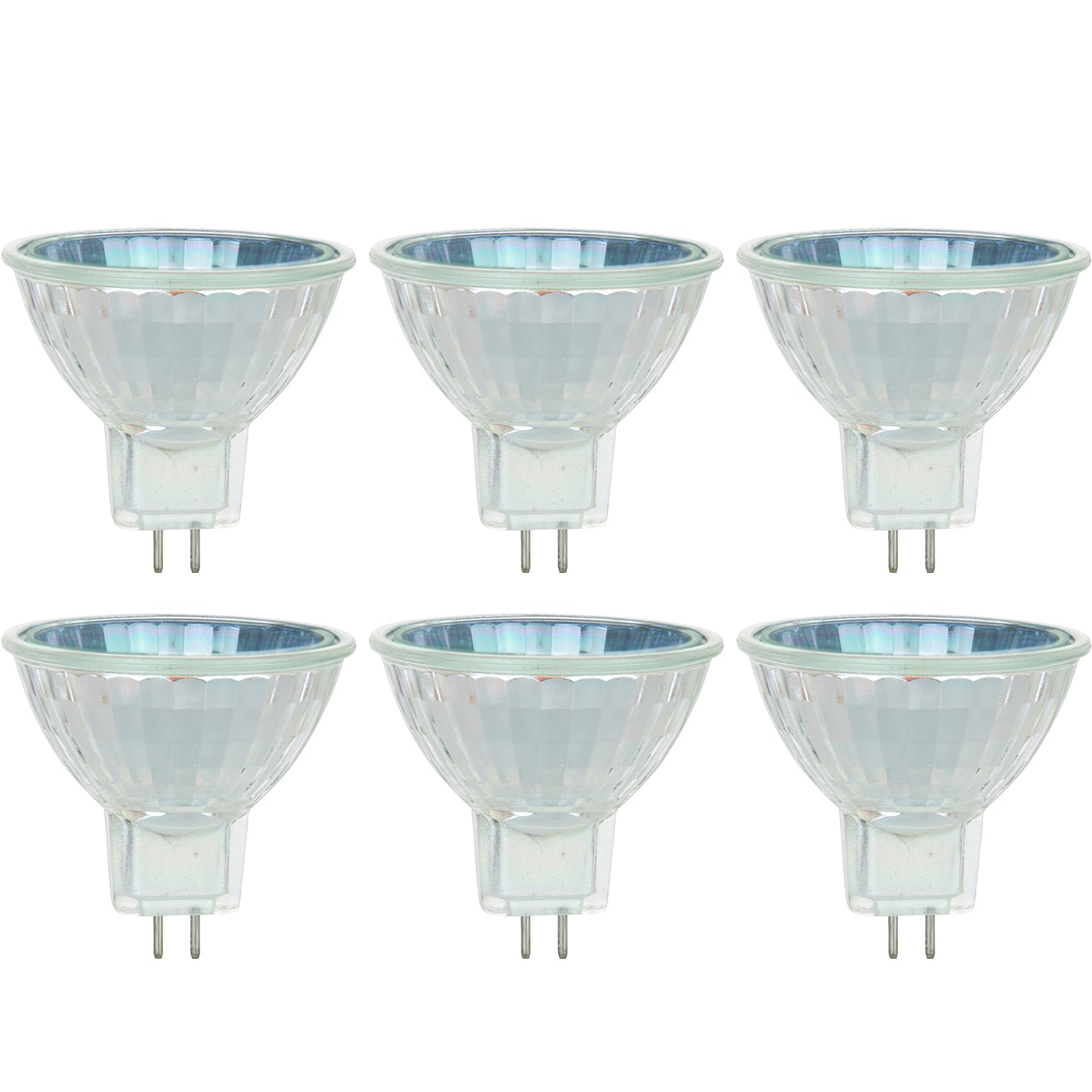 Sunlite 35MR16/CG/FL/120V/6PK Halogen 35W 120V MR16 Flood Light Bulbs (6 Pack)