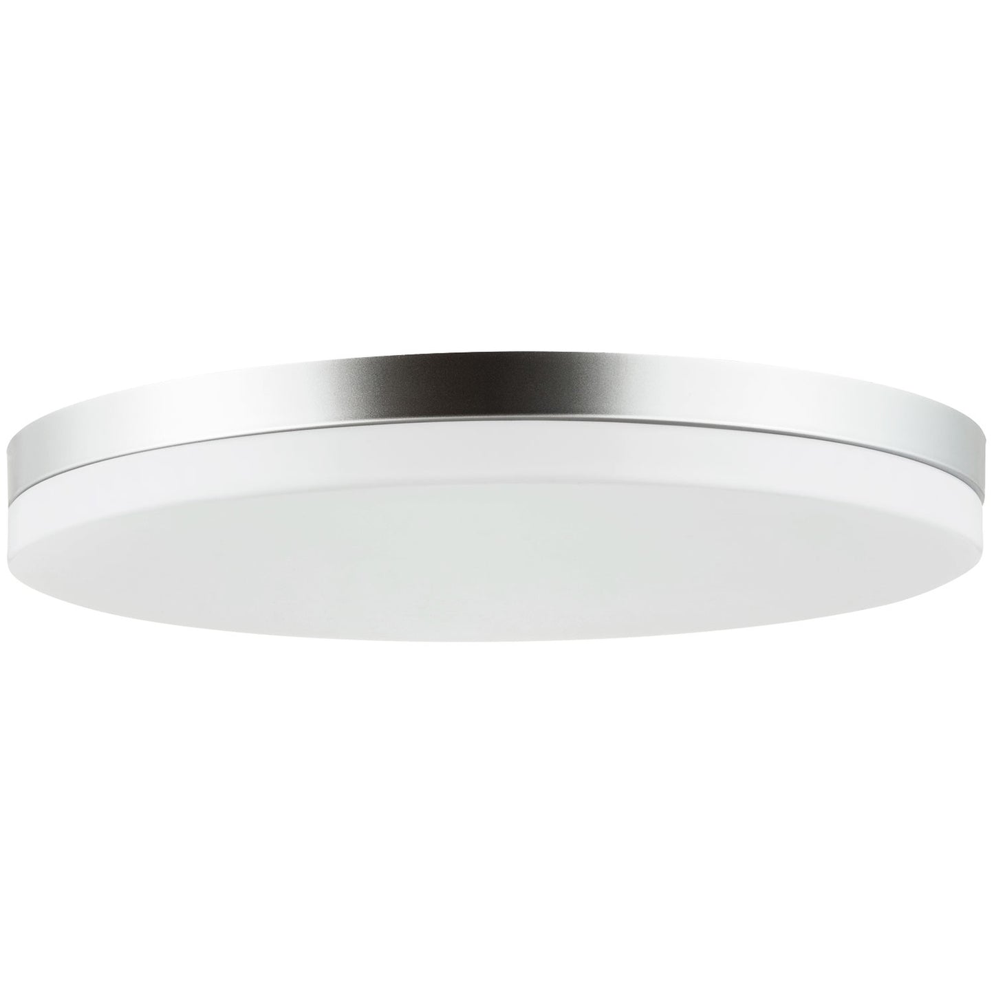 Sunlite 87768 LED 13 Inch Slim Flushmount Ceiling Light Fixture, 21 Watts (100W Equivalent), 1450 Lumens, Adjustable 5 CCT 2700K-5000K, 120V, Dimmable, 50,000 Hour Lifespan, Brushed Aluminum