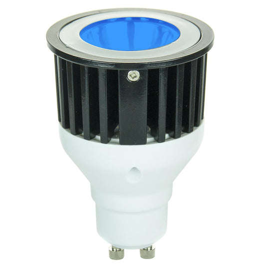 MR16 Colored Mini Reflector, GU10 Base, Blue