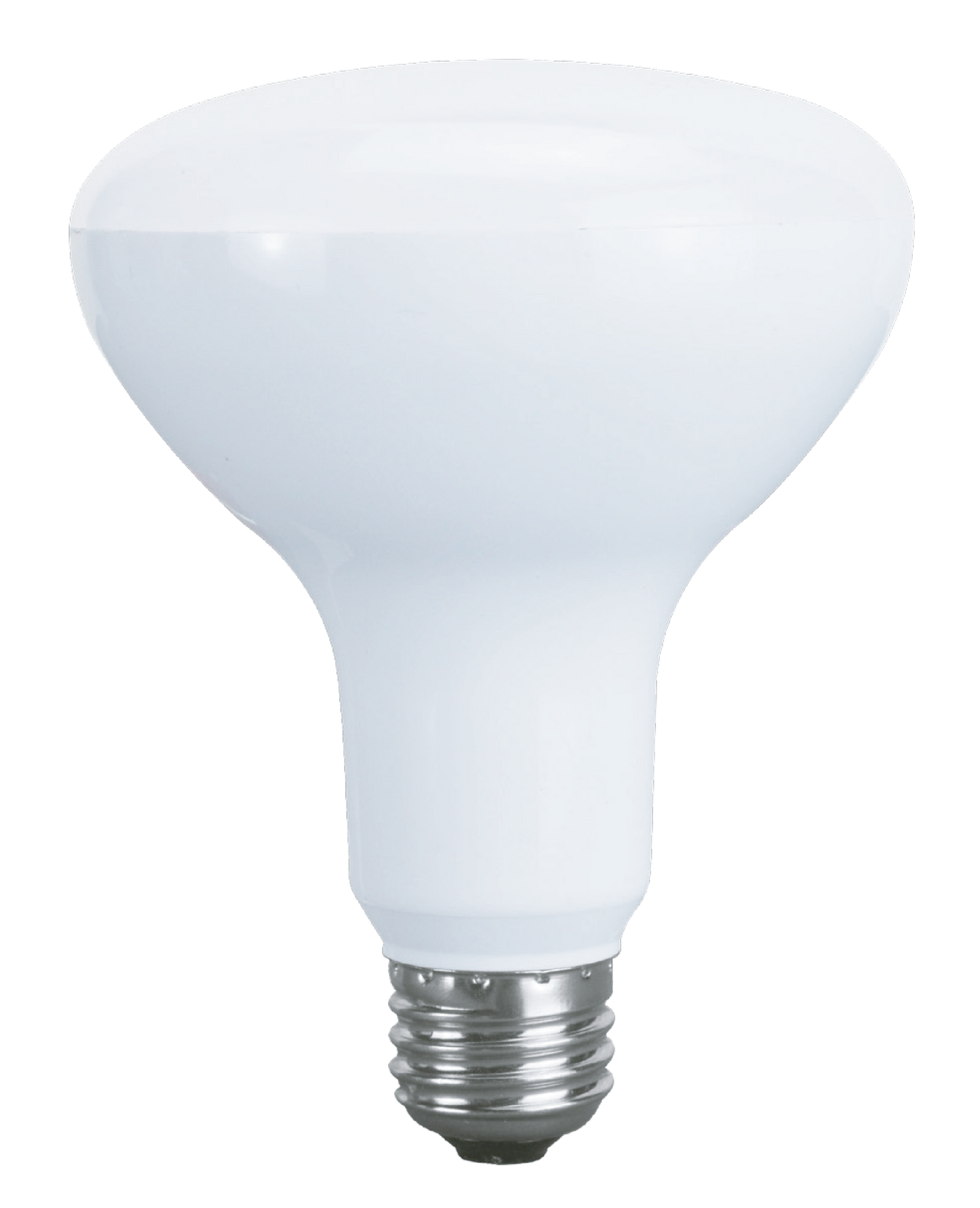 Luxrite LED BR30 Reflector Light Bulb, 9W, 650 Lumens, 2700K - Warm White, 80 CRI, Frosted White Finish, Dimmable (LR31850)