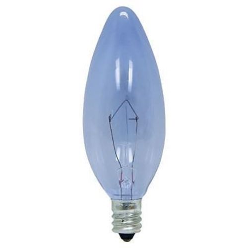 GE Lighting Reveal 48700 25-Watt, 150-Lumen Blunt Tip Light Bulb with Candelabra Base