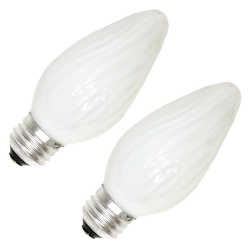 Sylvania 13820 - 25F/W/BL/2PK 120V F15 Decor Flame Tip Light Bulb