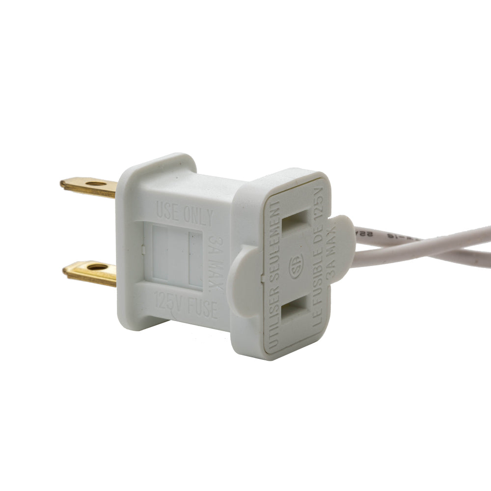 Vickerman 50 LED Cool White Dura-Lit Light on White Wire, 37' Christmas Light Strand- 2 Pack