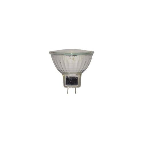 Bulbrite FMW/Bi-Pin GY8 35 Watt Dimmable Halogen Lensed MR16 Bulb, Bi-Pin GY8 Base, Clear