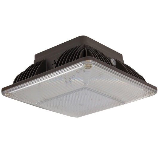 Sunlite 87 Watt 120-277 Volt LED Outdoor Series Fixture, Bronze Finish, Polycarbonate Lens