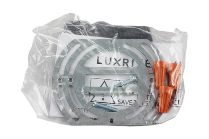 Luxrite Surface Mount LED10/SLIM4/40K/W/SQ 4000K Cool White
