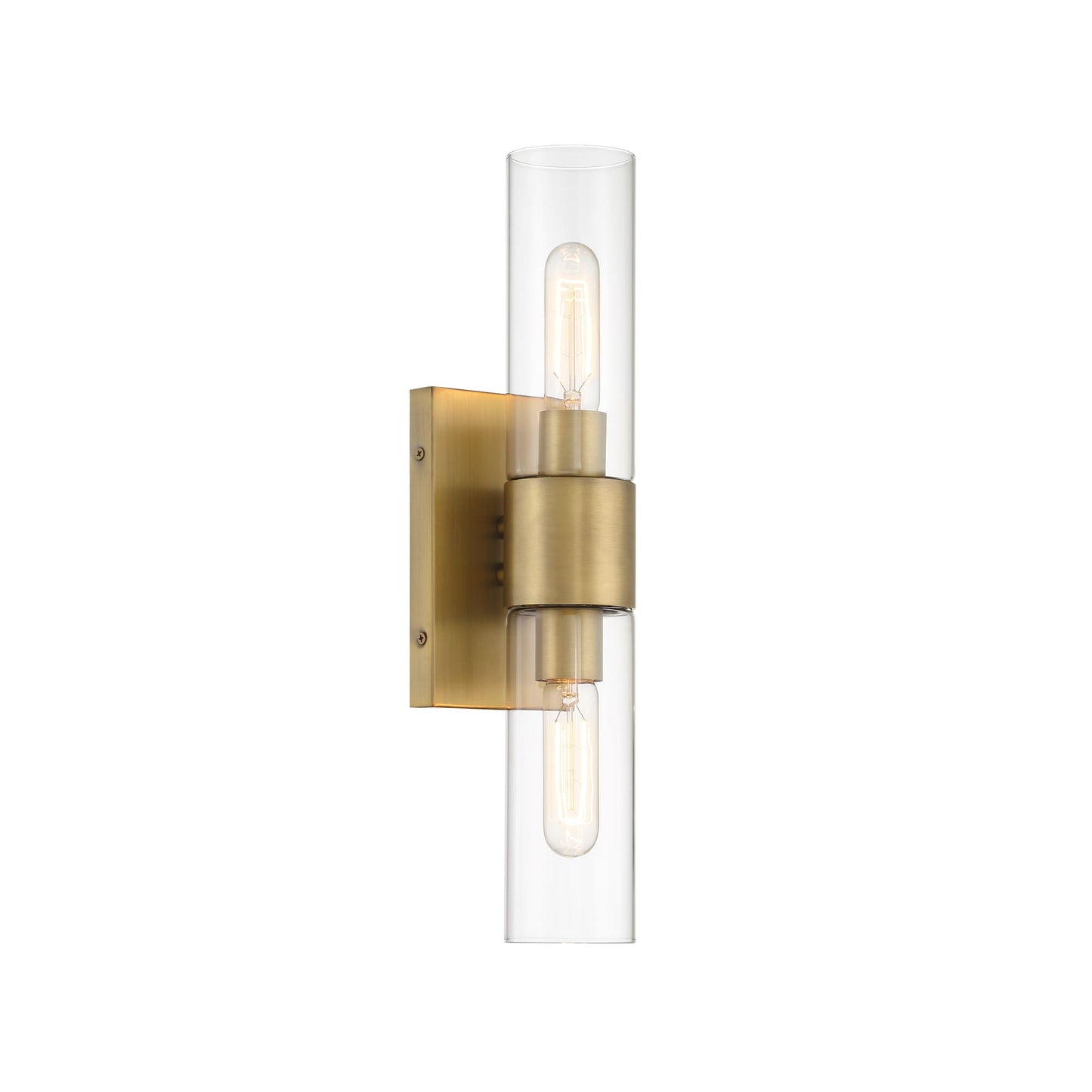 Anton 17.5" 2-Light Wall Sconce - Old Satin Brass