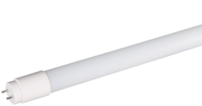 Luxrite LED 4' T8 Universal 13W Shatter Proof Ballast Compatible Light Tube, G13 Base, 1900 Lumens, 3500K - Natural, 83 CRI, Frosted White Finish (LR34191)