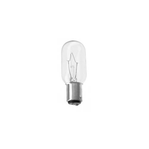 Bulbrite 25T8/DC 25 Watt Incandescent Showcase/Aquarium/Display T8 Tubular Bulb, Double Contact Bayonet Base, Clear