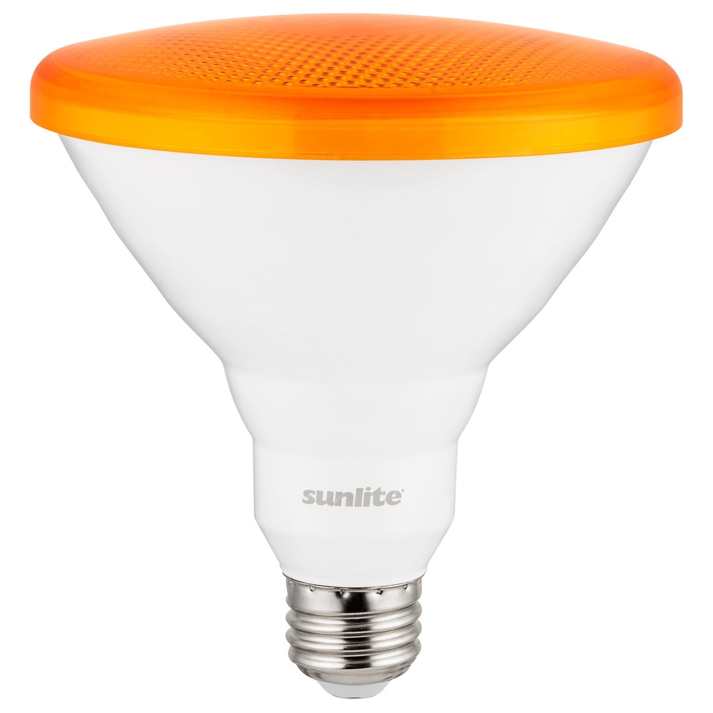 Sunlite LED PAR38 Orange Floodlight Bulb, 8W (25W Equivalent), Medium (E26) Base, Indoor, Outdoor, Wet Location, Turtle Safe and Wildlife Friendly, 25,000 Hour Lifespan, UL Listed