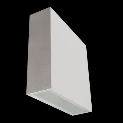 15W UP DOWN WALL SCONCE WHITE 3CCT