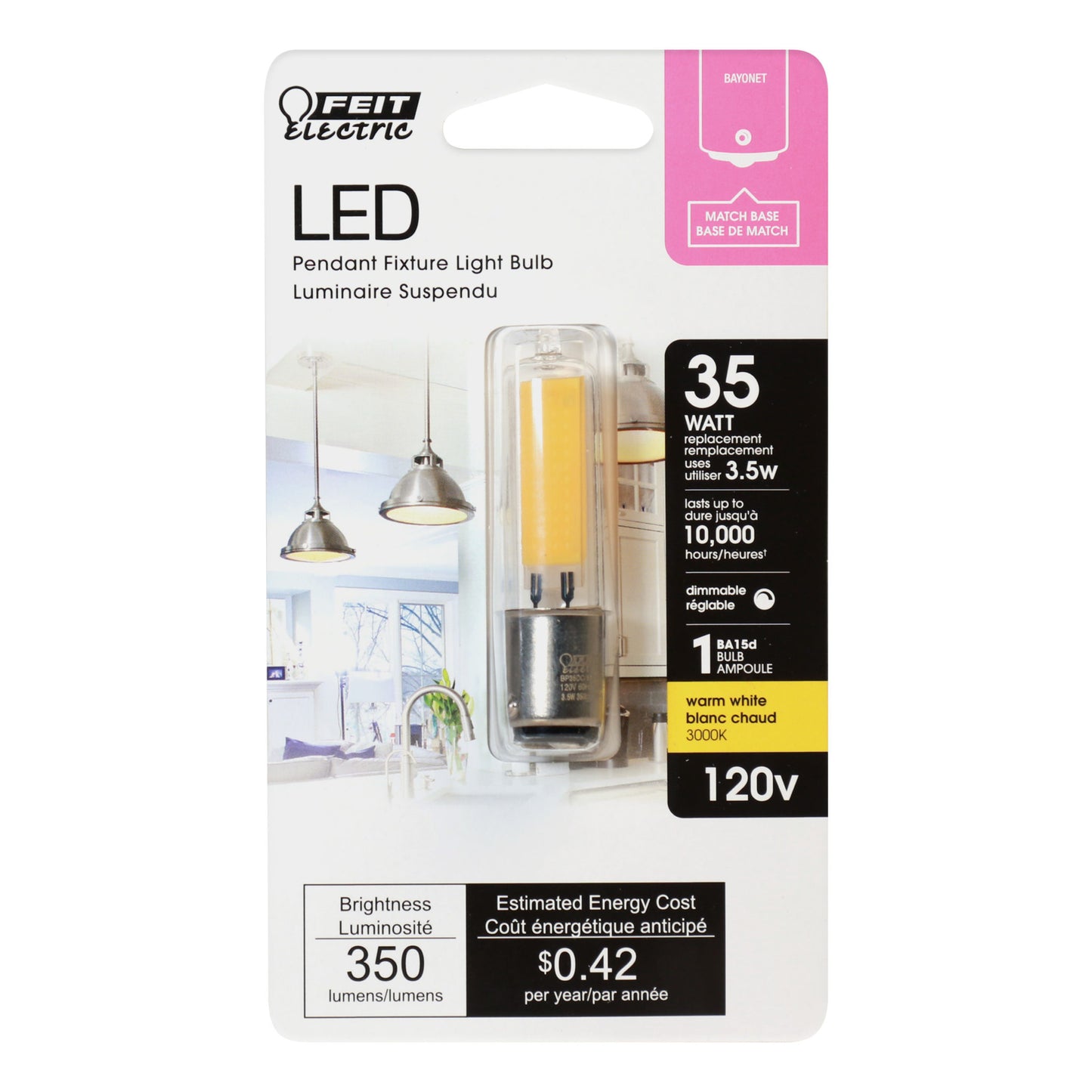 350 Lumen 3000K LED Specialty Light