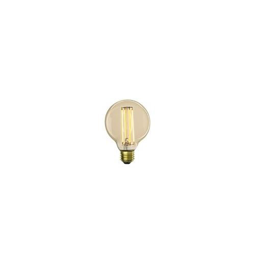 Bulbrite LED4G25/22K/FIL-NOS 4-Watt LED Nostalgic G30 Globe, 1910 Replica, Medium Base, Antique Finish