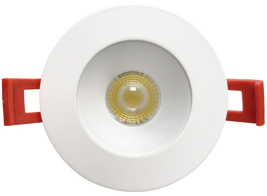 Luxrite 2" Regressed Interchangeable Canless Spotlight White Finish Reflector, Pack of 7 (LR23424)