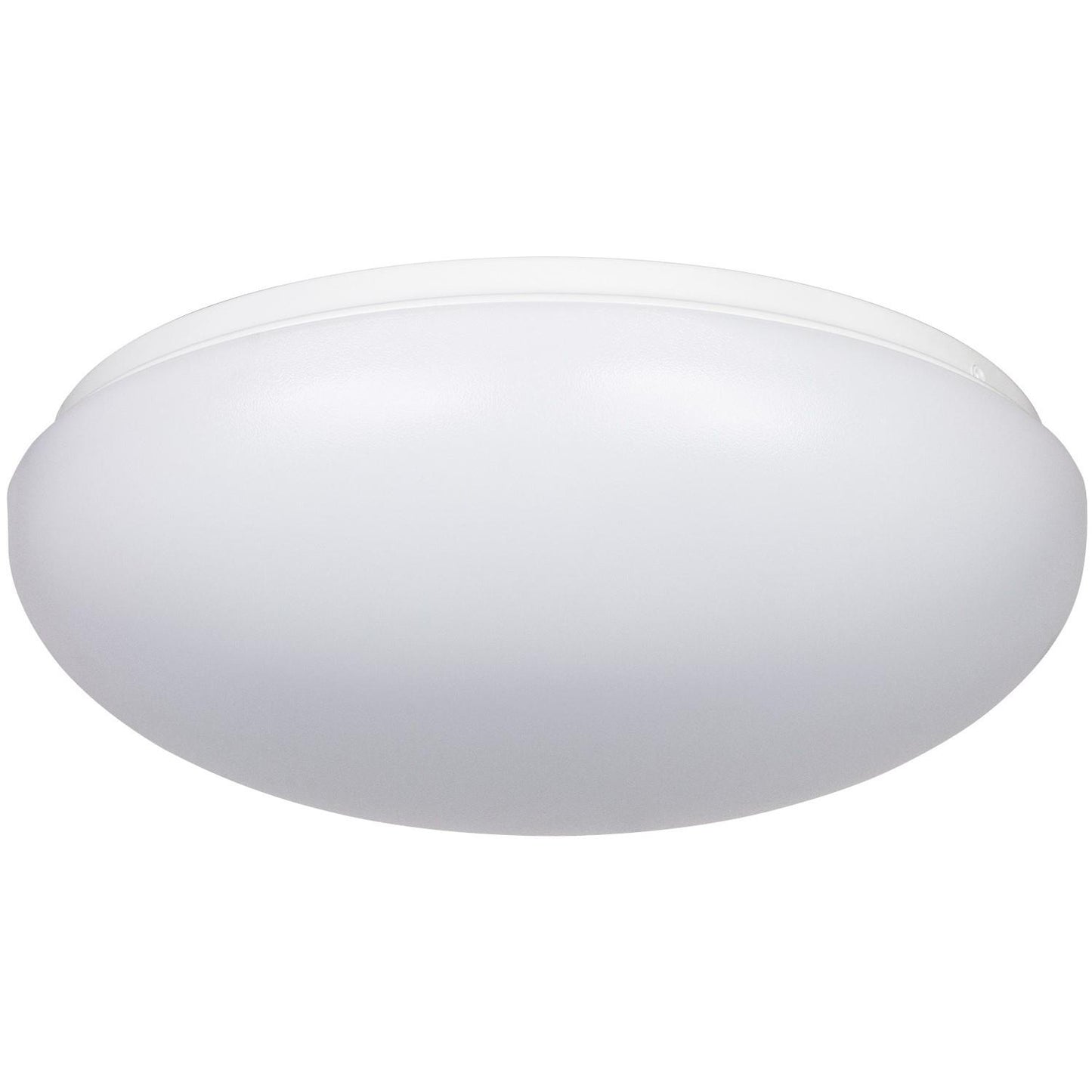 Sunlite 12" 15 Watt Volt LED Mushroom Style Fixture, White Finish, Acrylic Lens, Energy Star Dimmable