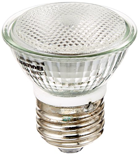 Bulbrite EXN/E26 50 Watt Dimmable Halogen Lensed MR16 Bulb, Medium Base, Clear