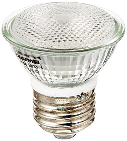 Bulbrite EXN/E26 50 Watt Dimmable Halogen Lensed MR16 Bulb, Medium Base, Clear