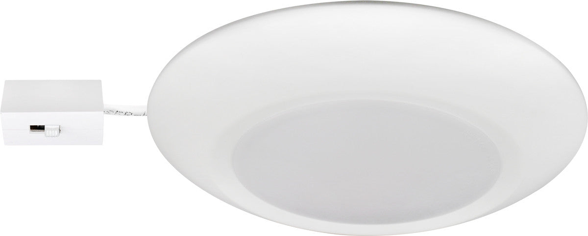 Luxrite Surface Mount LED15/DISK6/3CCT/RD 3000K,4000K,50000K Cct Select