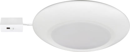 Luxrite Surface Mount LED15/DISK6/3CCT/RD 3000K,4000K,50000K Cct Select