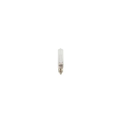 Bulbrite Q100FR/MC-10PK 100 Watt Dimmable Halogen JD Type T4, Mini-Candelabra Base, Frost, 10-Pack