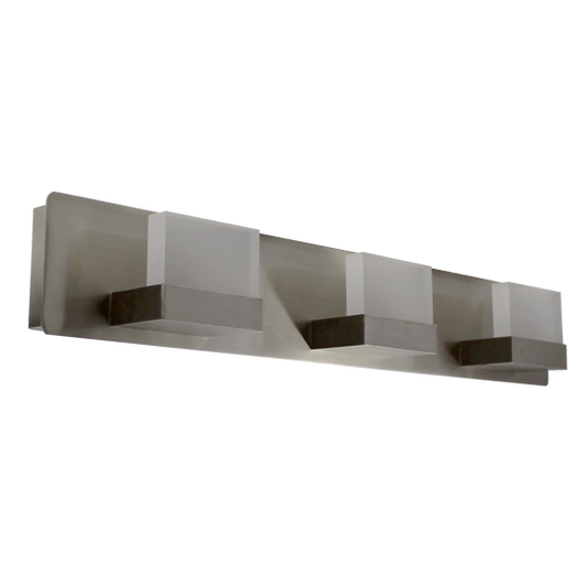 WALL MOUNT VANITY FIXTURE THREE HEAD 3CCT