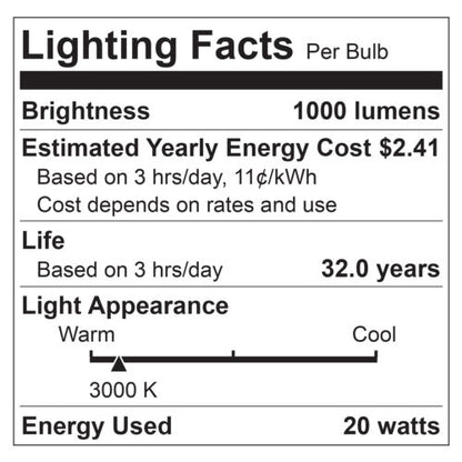 Sunlite LFX/AQ/WS/18""/20W/SCT/BK/ACRY 20 Watt CCT Tunable