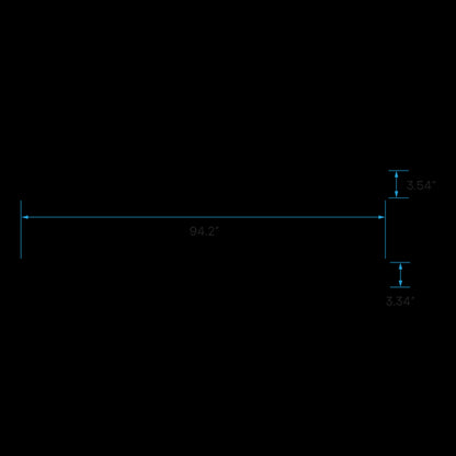 8' LINEAR WATTAGE SELECTABLE 3CCT