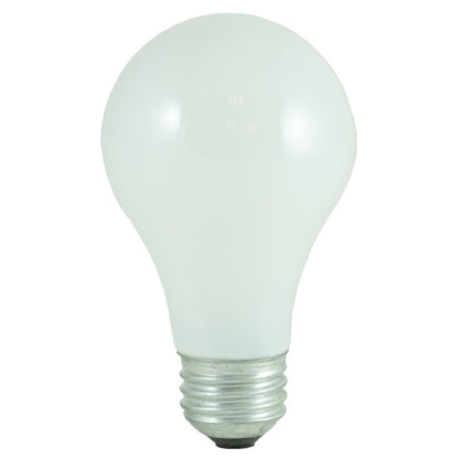 Bulbrite 25A/SW 25 Watt Incandescent  A19 Bulb, Medium Base, Soft White, 3-Pack