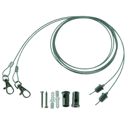 Luxrite 2X2 Panel Suspension Kit, Pack of 5 ( (LR24177)