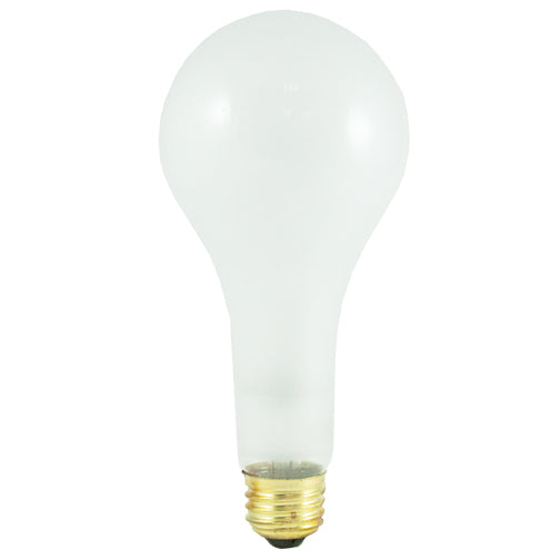 Bulbrite 300PS25 300 Watt Incandescent General Service PS25, Medium Base, Frost