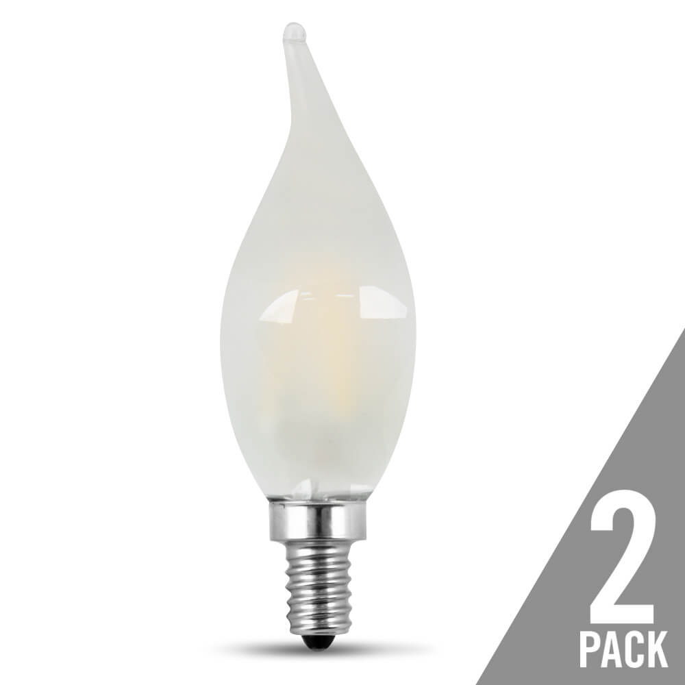 300 Lumen 2700K Dimmable Flame Tip LED