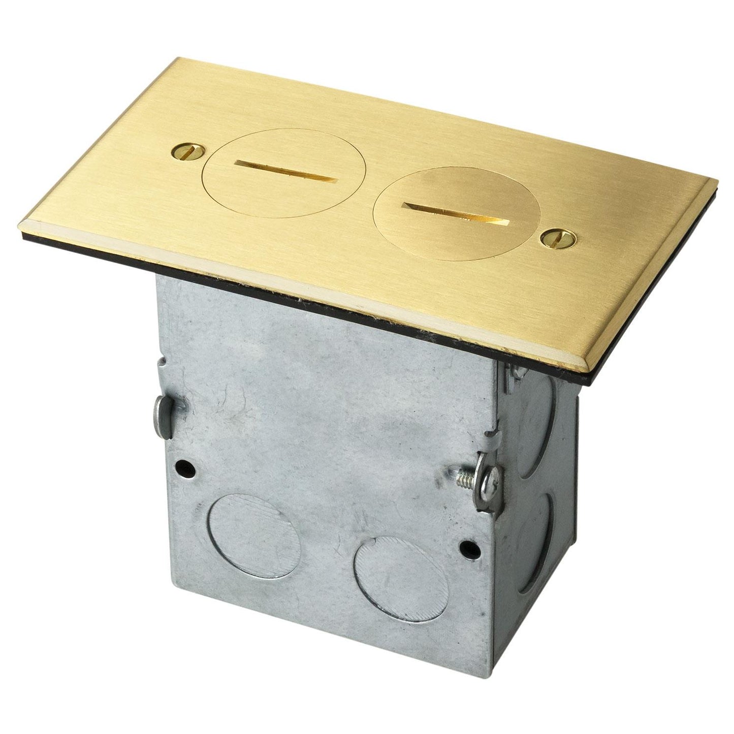 Sunlite Brass Recessed Floor Plate