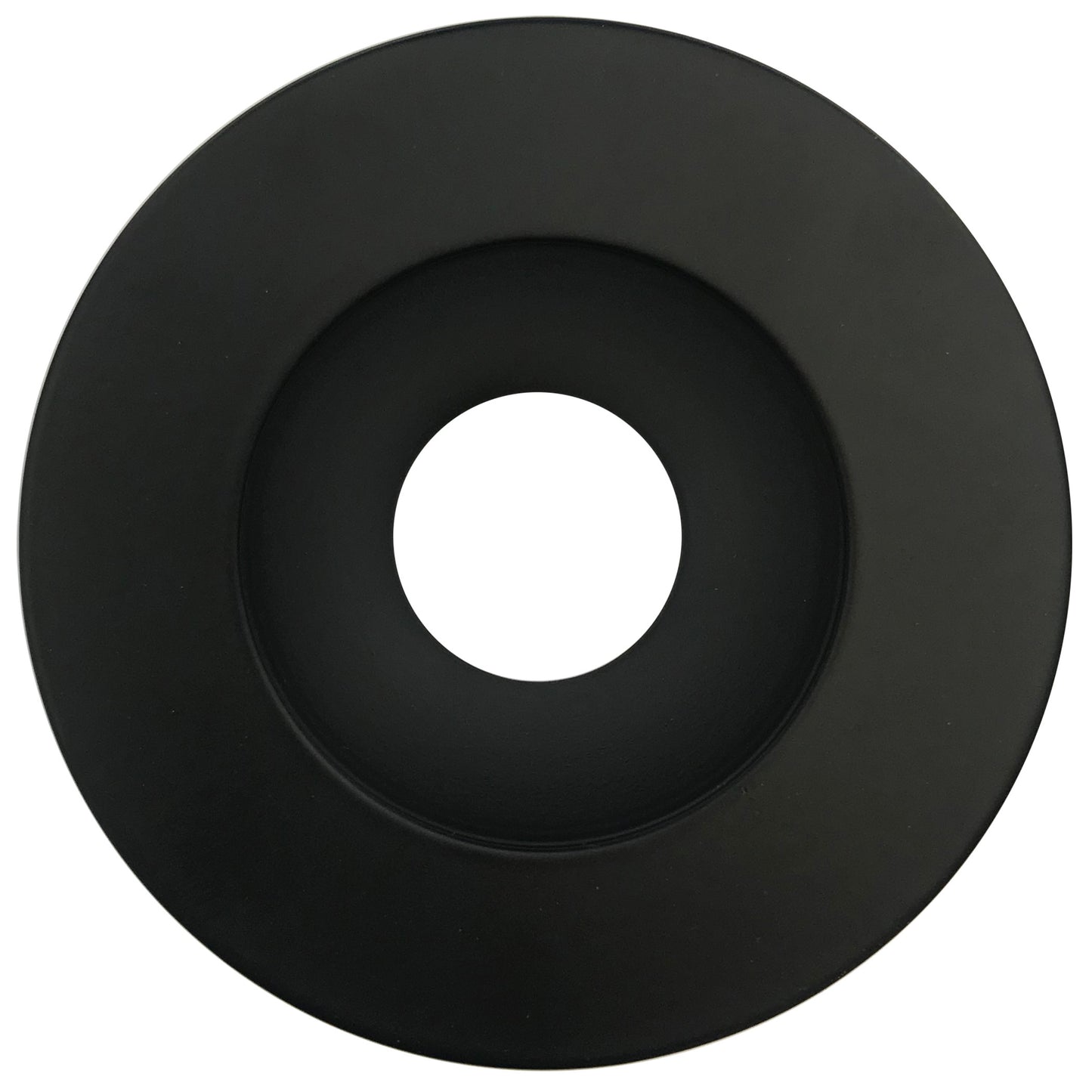 Luxrite 2" Regressed Round Black Trim Canless Spotlight, Pack of 5 (LR23261)