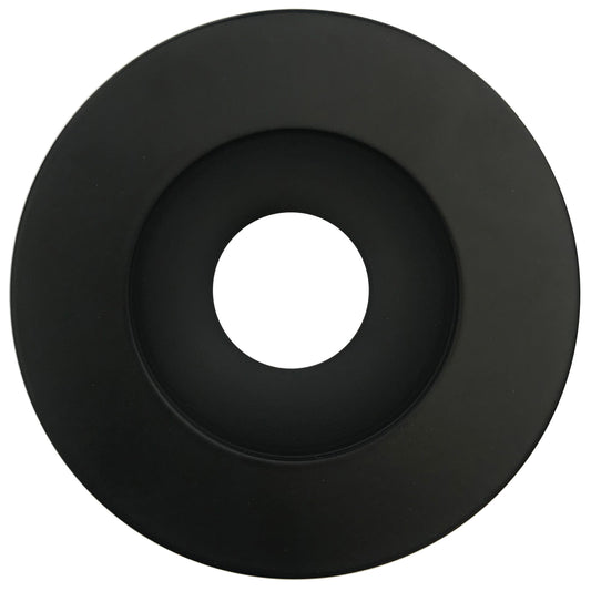 Luxrite 2" Regressed Round Black Trim Canless Spotlight, Pack of 5 (LR23261)