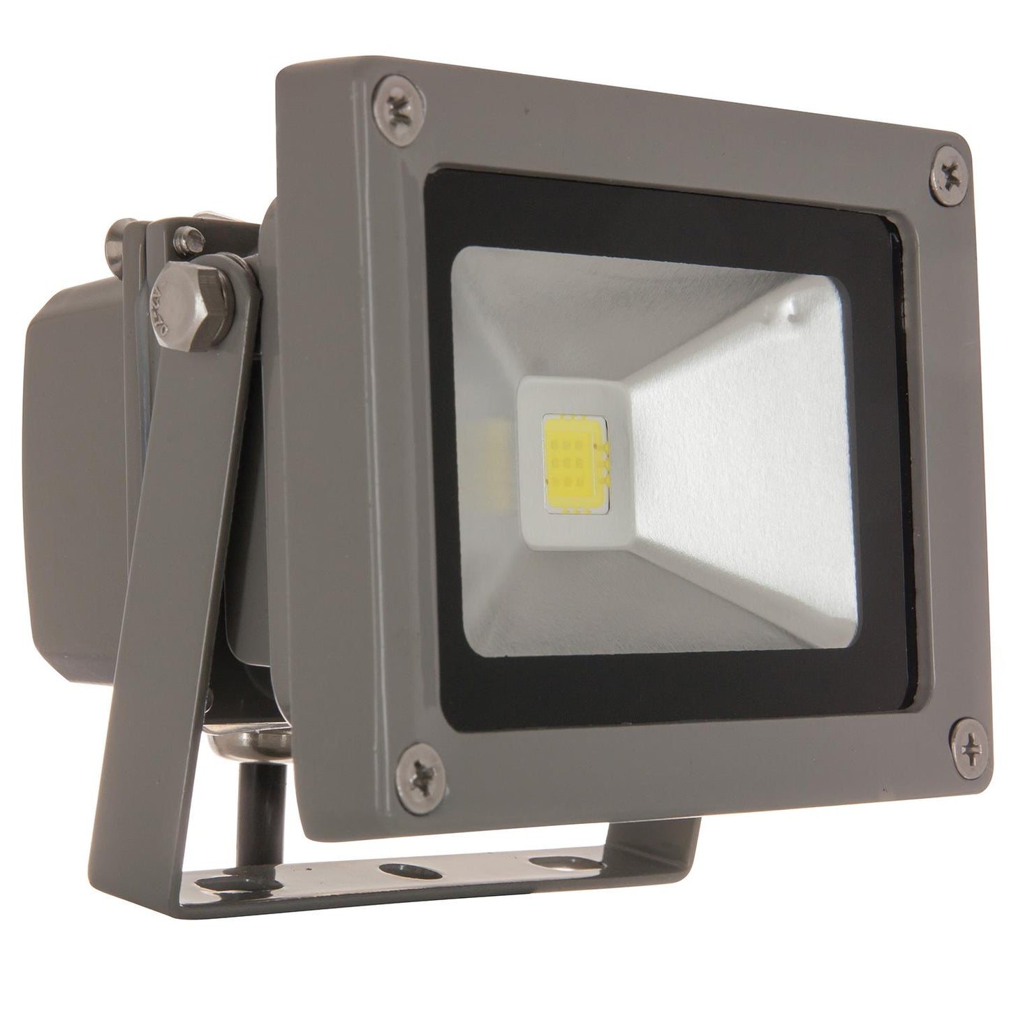 Sunlite 10 Watt LED Outdoor Flood Light, Gray